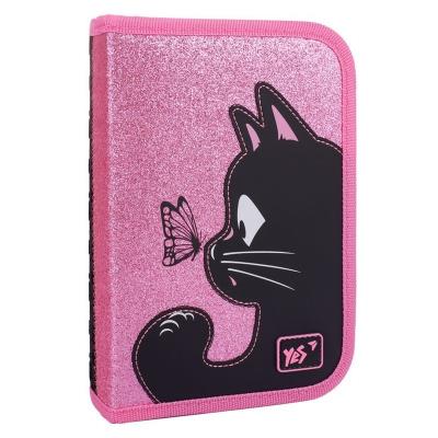 Пенал твердий YES одинарний без клапана HP-02 Cat Dreamer
