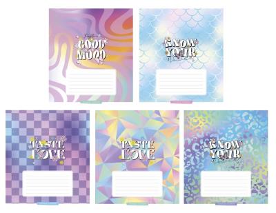 Зошит учнівський, 24арк., у лінію,виб. ВД-лак, Школярик