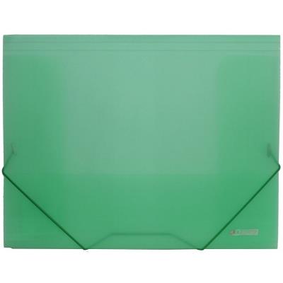 папка на гум., проз., А4, 500мкн, PP, зелен., 4-259-04, 4OFFICE папка на гум., проз., А4, 500мкн, PP, зелен., 4-259-04, 4OFFICE