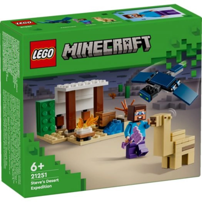 Конструктор LEGO Minecraft Експедиція Стіва в пустелю