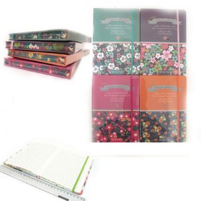 Блокнот на гумці "My notes", лінія, кольоровий торець 6255-А6-W (1/) Блокнот на гумці "My notes", лінія, кольоровий торець 6255-А6-W (1/)