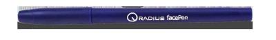 Ручка Radius, Face, синя, 0,7 мм (1/50/500/2000)