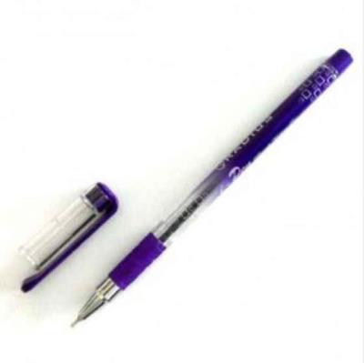 Ручки Radius I-Pen кулькова корпус с принтом стержень фіолетовий, 12 шт