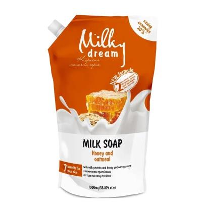 Milky Dream р/м дой-пак "Мед і вівсяні пластівці" 1000мл