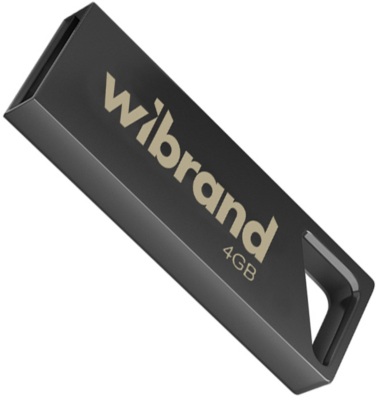 Флеш-накопичувач Wibrand USB 2.0 Stingray 4Gb Grey
