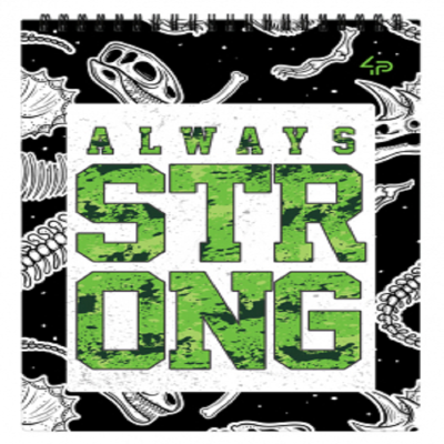 Блокнот TM 4Profi "Сreate dream" dinosaur, А5 Блокнот TM 4Profi "Сreate dream" dinosaur, А5