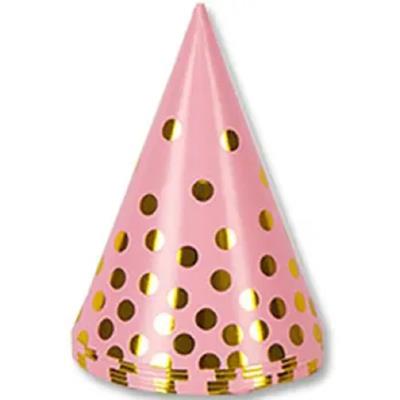 1501-6051 Ковпак Горошок золото 6од