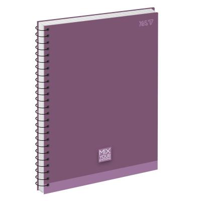 Зошит для записів Yes А4/80 од. спіраль "Mix your emotions" Зошит для записів Yes А4/80 од. спіраль "Mix your emotions"