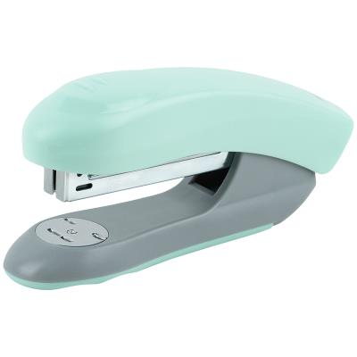 Степлер Welle-2 пласт., №24/6, 20 арк., Pastelini, м'ятний