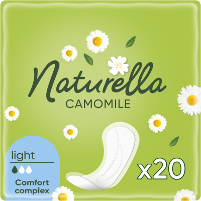 40310 NATURELLA Щоденніі гіг. прокл. Camomile Лайт Single 20 шт
