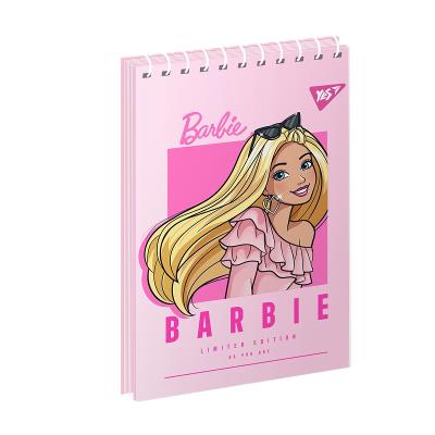 Зошит для записів YES А7/80 од.спіраль Barbie