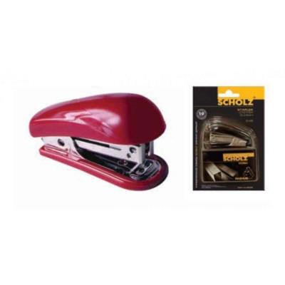 Степлер-мини Scholz, 4035, 1000 скоб, красный Степлер-мини Scholz, 4035, 1000 скоб, красный