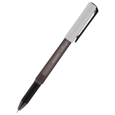 Ручка гелева College, 0,5 мм, чорна (1/12/120/144)