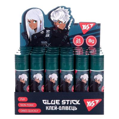 Клей-олівець Yes 8г, PVP "Anime" Клей-олівець Yes 8г, PVP "Anime"