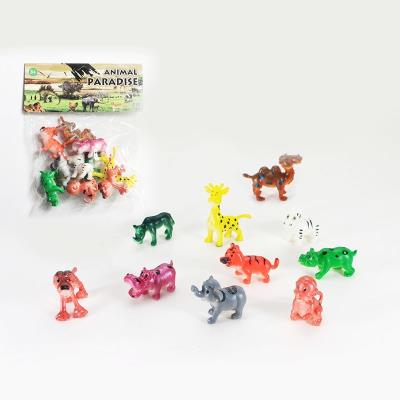 Тварини арт. 303-61 (360шт) мультяшні дикі, 10 шт. пакет 14*3*16см Тварини арт. 303-61 (360шт) мультяшні дикі, 10 шт. пакет 14*3*16см