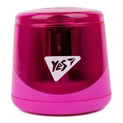 Точилка YES (автоматична зі змінним лезом, рожева) 620556