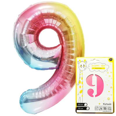 Кулька фольгована 481009 80см Кулька фольгована 481009 80см