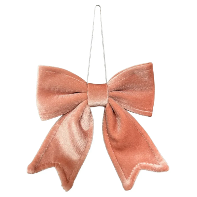 Прикраса декоративна Yes! Fun "Бант", 12x13,5см, пудровий