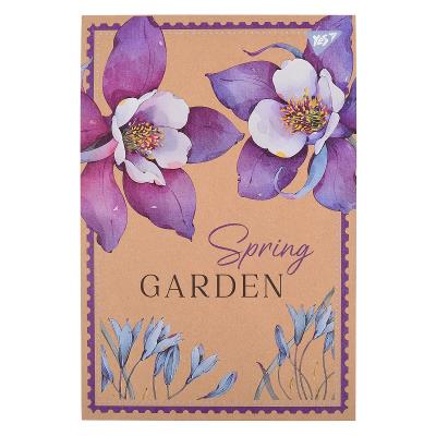 Блокнот В5/80 кл клей, білила YES Flowers крафт Блокнот В5/80 кл клей, білила YES Flowers крафт