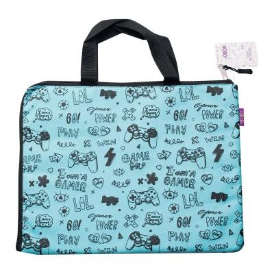 Папка А4 "ШКОЛА", 33x25x1 см, 2 руч., гориз., котон та поліест., блак. Папка А4 "ШКОЛА", 33x25x1 см, 2 руч., гориз., котон та поліест., блак.