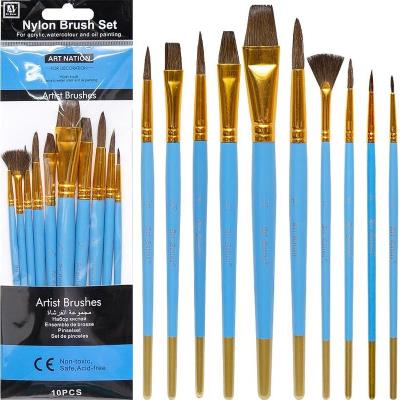 BREW1011K-1 Пензлі Art Nation з кінського волосу 10 шт BREW1011K-1 Пензлі Art Nation з кінського волосу 10 шт