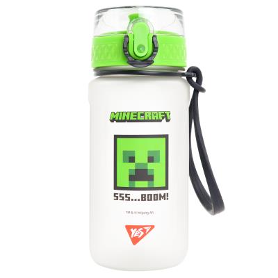 Пляшка для води Yes "Minecraft.Boom" 500 мл, софт тач