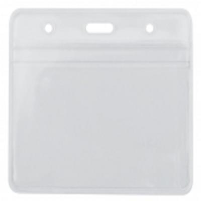 Бейдж горизонтальний Optima, замок zip lock, PVC, 95х58 мм Бейдж горизонтальний Optima, замок zip lock, PVC, 95х58 мм