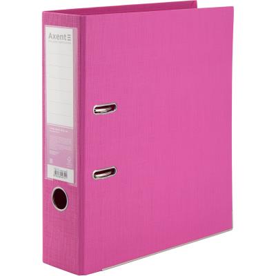 Папка-регистратор двухсторонняя Prestige+7,5 см, собранная, розовая