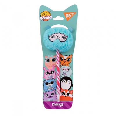 Ручка кулькова YES "Fluffy Friends" - вівця Бетті, 0,7 мм, синя, 412091 (1/5/50) Ручка кулькова YES "Fluffy Friends" - вівця Бетті, 0,7 мм, синя, 412091 (1/5/50)