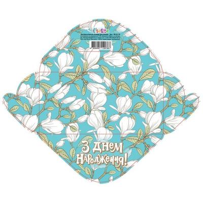 Конверт простий, без обробки, розмір 167х84 мм дизайн КВ-23-79