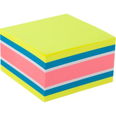Блок бумаги с клейким слоем Axent 2326-51-A, 75x75 мм, 450 листов, неоновые цвета