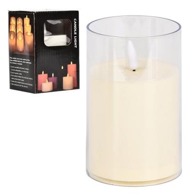 Свічка декоративна світлодіодна 7.5*12.5см (без батарейок 3шт*ААА) R96349 (120шт) Свічка декоративна світлодіодна 7.5*12.5см (без батарейок 3шт*ААА) R96349 (120шт)