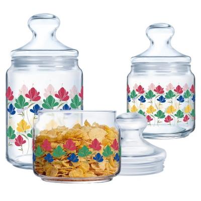 Банка LUMINARC CLUB FLUURY /НАБІР/3х0.5, 0.75, 1 л (X1070) Банка LUMINARC CLUB FLUURY /НАБІР/3х0.5, 0.75, 1 л (X1070)