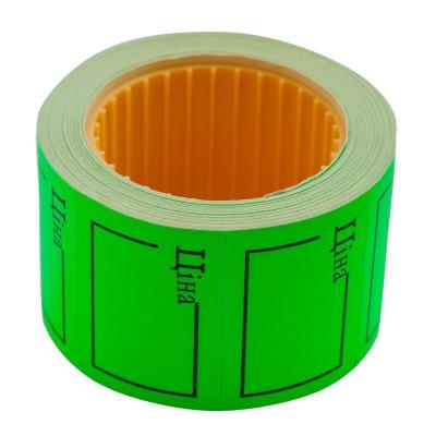 Цінник 35*25мм,"ЦІНА" (240шт, 6м), прямокутний, зовнішня намотка, зелений Цінник 35*25мм,"ЦІНА" (240шт, 6м), прямокутний, зовнішня намотка, зелений