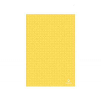 Папка-уголок А4 Optima, 180 мкм, фактура "Вышиванка", желтая, О35120-05 (1/10/300)