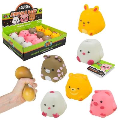 Антистрес YabbaDabba арт. YD2556 (72шт) 12 шт мікс 6 видів, р-р 6см, у дисплей боксі 28*20,5*7см