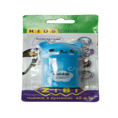 Чинка ТВАРИНКИ з контейнером, 2 отв., блістер Чинка ТВАРИНКИ з контейнером, 2 отв., блістер