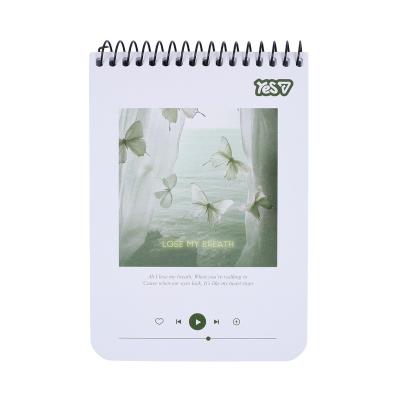 Зошит для записів Yes А6/80 од. спіраль "Escape with me"