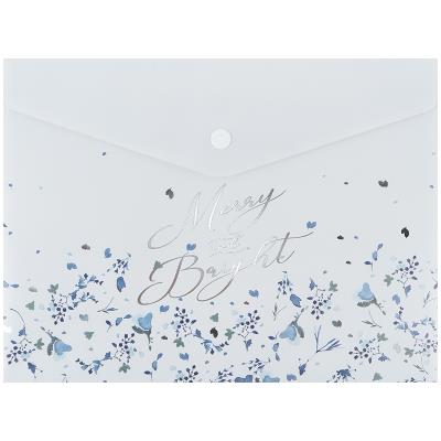 Папка на кнопці А5+ Flower Symphony-1