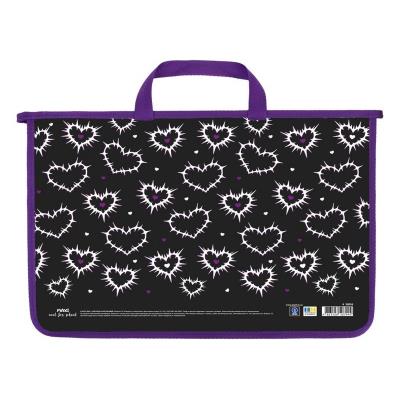 Портфель пластиковий А4 на блискавці MAXI Портфель пластиковий А4 на блискавці MAXI