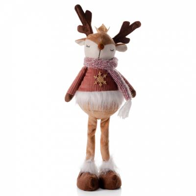 Новорічна м'яка іграшка Yes! Fun "Олень з короною" 45 см, LED