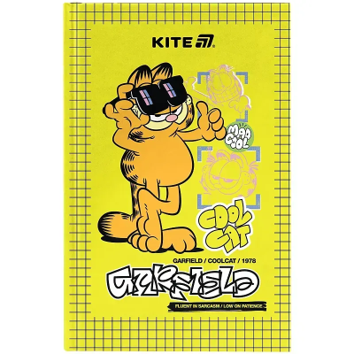 Книга записна тверда обкл. А6, 80арк. кл. GF