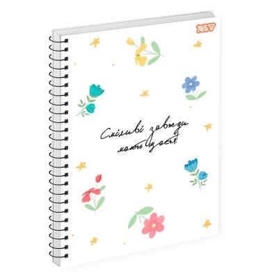 Зошит для записів Yes А4/80 од. спіраль "Гарний настрій"