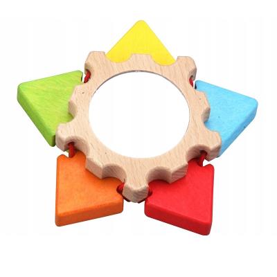 Іграшка дерев'яна "Звукова зірочка з дзеркалом", Classic World (1) Іграшка дерев'яна "Звукова зірочка з дзеркалом", Classic World (1)