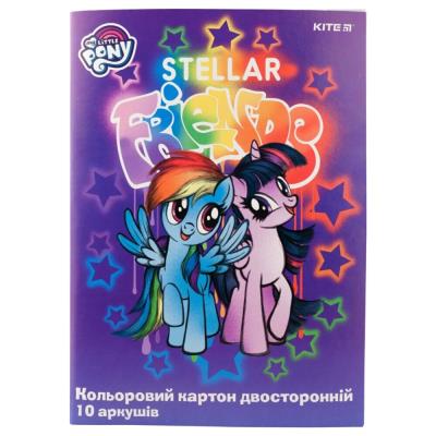 Картон кольор. двостор. (10арк/10кол), А4 LP 