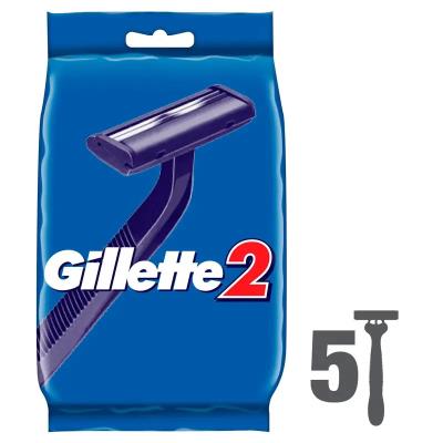 87030 GILLETTE 2 Бритви одноразові 5шт