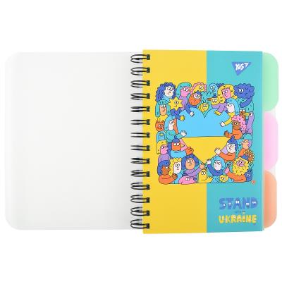 Зошит для записів YES В6/144 пл.обкл. Stand with Ukraine