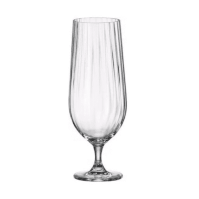 Посуд скляний декорований «Crystal Bohemia» Columba Optic - набір келихів для пива 470мл (по 6шт)