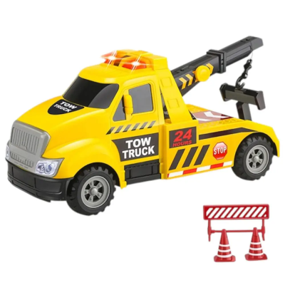 Інерційна машинка зі світло. та звук. ефектами "Евакуатор" з батарейками (38,5x15x21 см)/Kool Speed