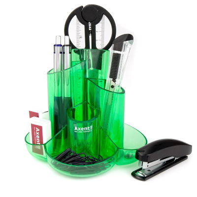 Набір настільний Cascade, в коробці, салатовий (1/24) Набір настільний Cascade, в коробці, салатовий (1/24)